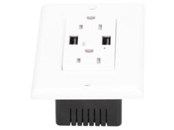 Laxiscreed Tomada Gfci Com Usb Ultrafina E Auto-teste Para Segurança E Confiabilidade