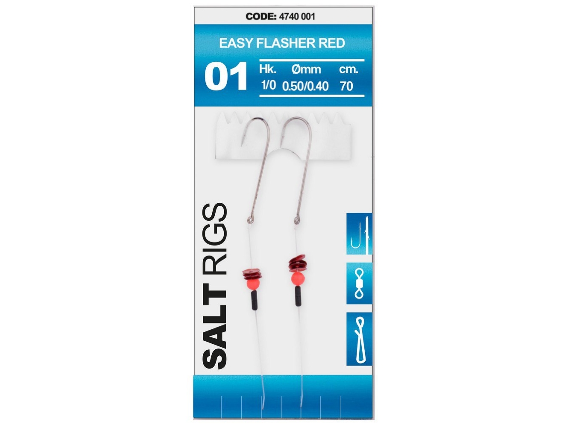 Anzol Montado Salt Vermelho 1Spro
