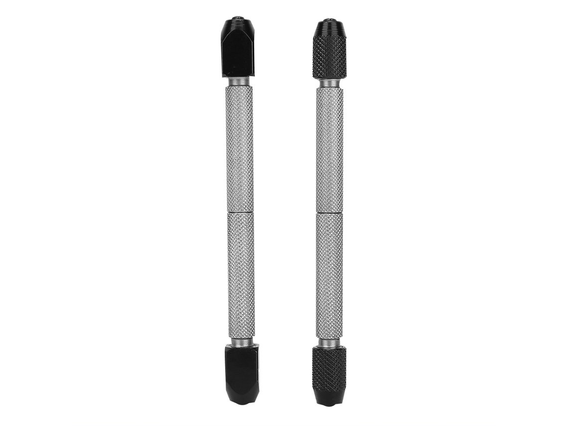 Pinça Dupla Face Para Reparo De Relógio E Telefone Peças Pequenas 2pcs
