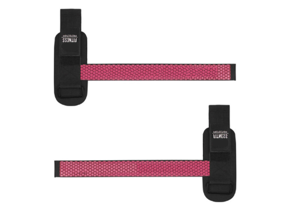 Vlrla-20262pcs Brazalete De Muñeca Para Levantamiento De Pesas Negro Y Rojo Rosa Algodón Nylon Silicona Antideslizante Para Fitness