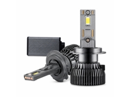 Lâmpada Led Para Farol Automóvel H7 12 V, 130 W, 13000 Lm, Preta, Redsea