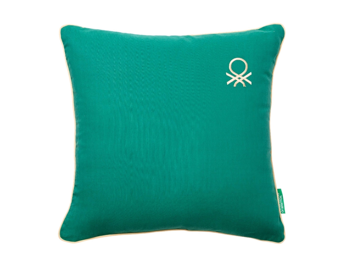 BENETTON Almofada 45X45Cm 100% Algodão Azul Rainbow