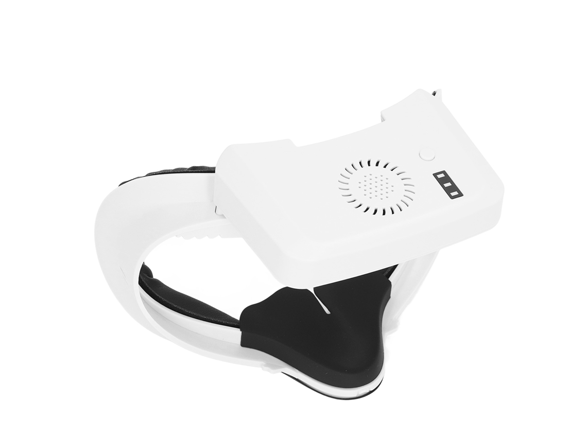 Primerox ventilador de Resfriamento Vr 3 Velocidades para Quest 2 com Almofada Macia e Prevenção de Embaçamento