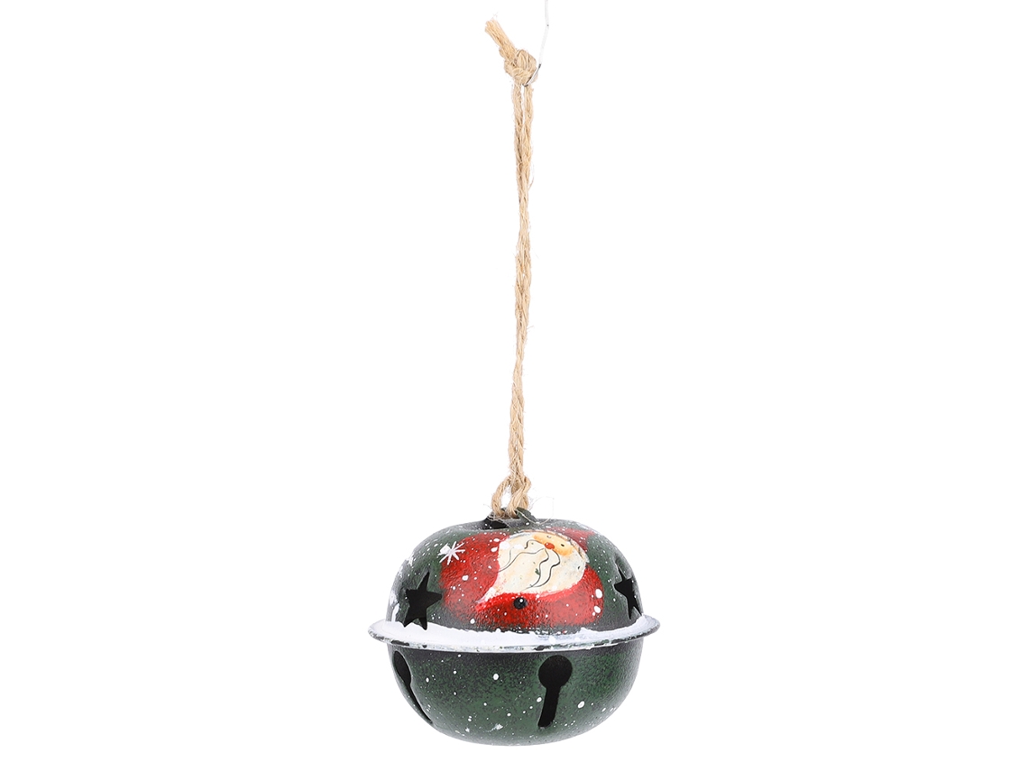 Decoração De Natal Laxiscreed Com Coração E Sino Do Pai Natal Para Pendurar