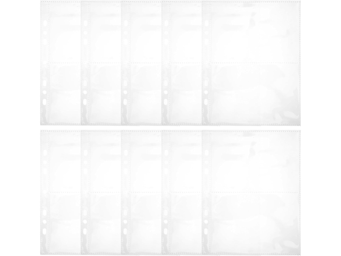 Refis Para Álbuns De Fotos Beavorty, 30 Folhas Transparentes, Tamanho A5, Com Furos Pré Perfurados Para Fichários