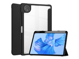 Capa Inteligente Tpu Transparente Três Dobras Halinuia Para Tablet Huawei Matepad Pro 11 2022