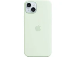 Capa APPLE iPhone 15 Plus Case MagSafe - Silicone (Menta)
