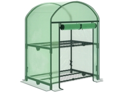 Mini Estufa 69x49x92cm metal PE 2 prateleiras DECORALAR TECH
