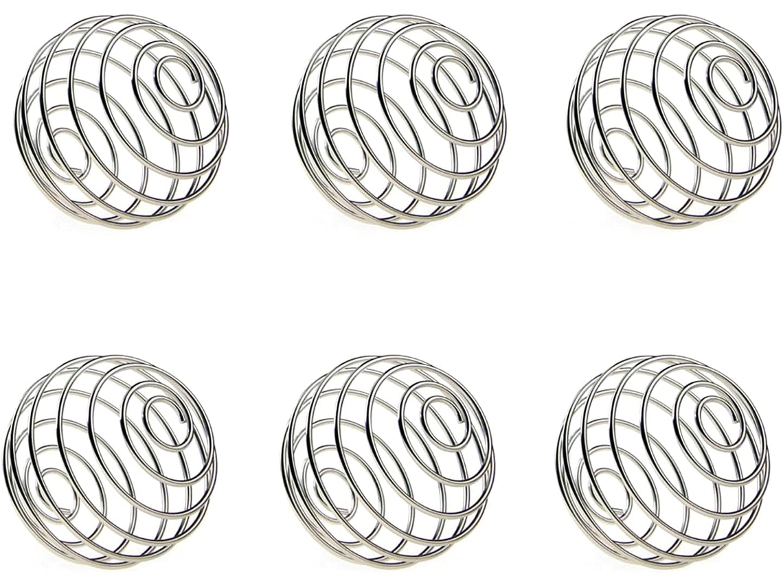 6 Unidades De Esfera Misturadora Para Shake Proteína, Com Fio