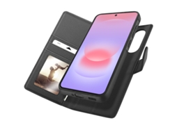 Capa Carteira Para Samsung Galaxy A37 Proteção Anti-rfid E Capa Removível