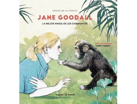 Livro Jane Goodall de Marcos Muslera (Espanhol)