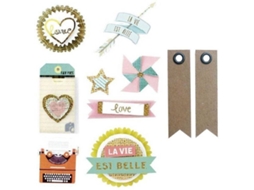 Adesivos + Etiquetas GRAINE CRÉATIVE Fun Efeito 3D