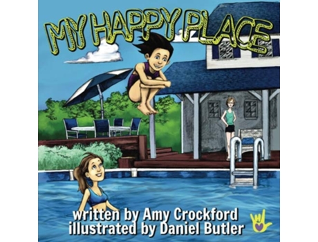 Livro My Happy Place de Amy Crockford (Inglês)