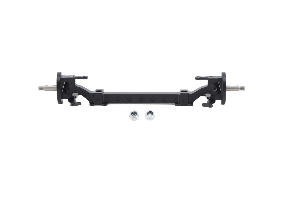 Mali vara de Direção do Eixo Dianteiro de Alumínio para Tamiya 1/14 Rc Reboque Trator Preto
