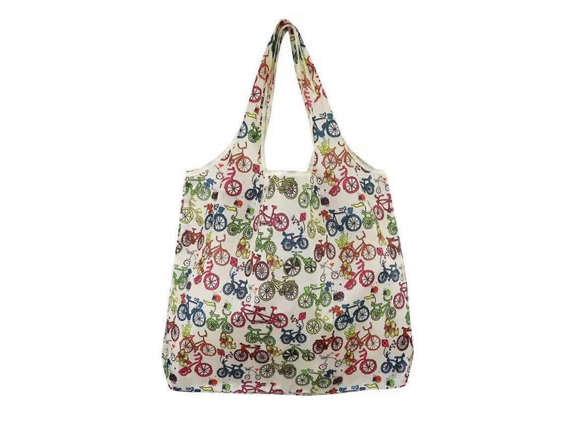 Sacola de Compras Grande, Ecológica, Portátil, Dobrável, Ideal para Viagens, Passeios e Compras no Shopping. Perfeita para Ir Ao Shopping. GOKOCO