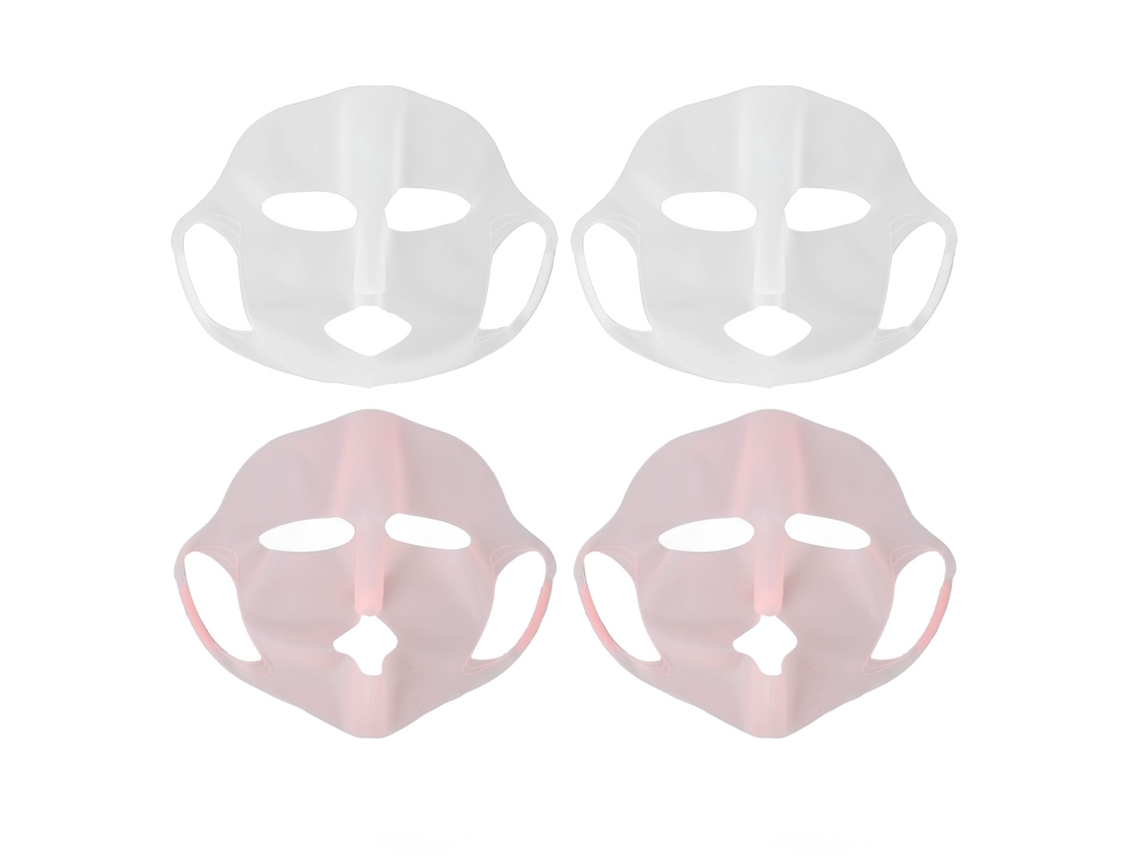 Máscara Facial De Silicone Para Umidificação E Acomodação