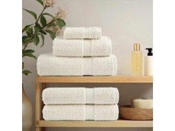 Vidaxl Toalha De Convidado Solund 2 Unid. Creme 15 X 21 Cm 550 Gsm