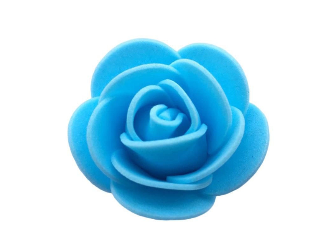 Rosas Artificiais de 3,5 Cm, Pacote com 100 Unidades, Botões de Flores de Espuma para Decoração Diy. AQUAFORGE