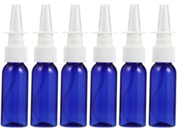 Conjunto De 6 Frascos De Spray Nasal, Pequenos Frascos De Plástico