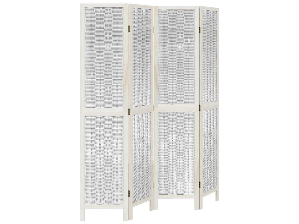 Room Divider, Room Dividers Vidaxl Branco Madeira (40 X 180 Cm)