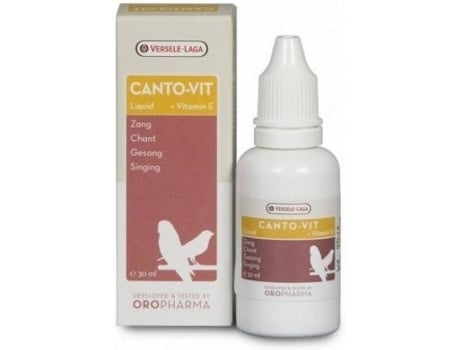 Complemento Alimentar para Canários VERSELE-LAGA Oropharma Canto-Vit (30ml)