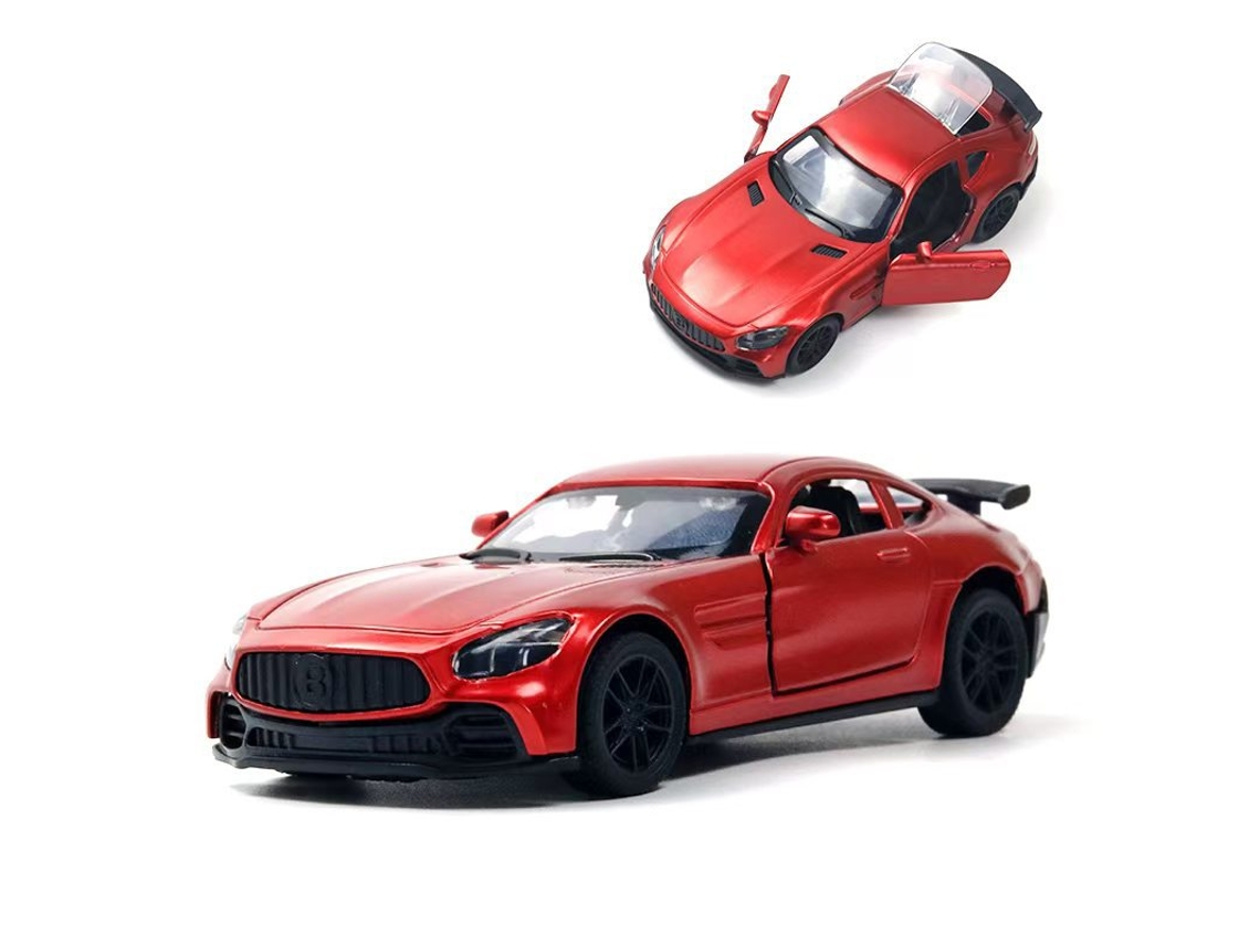 Miniatura de Carro em Escala 1/36, Feita em Metal Fundido, Presente para Crianças. MDUG