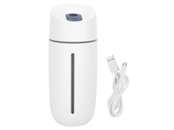 Laxiscreed Umidificador De Carro Compacto Com Aromaterapia, Usb, Água Desinfetante E Design Criativo, Branco