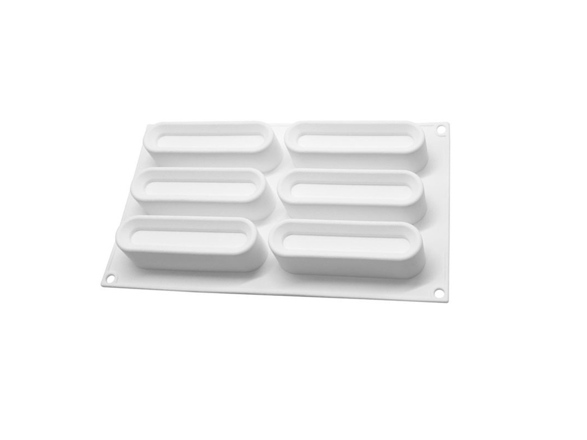 Forma de Mousse Alongada e Listrada YANYXR
