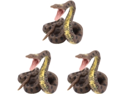 Brinquedo de Cobra SFUSHOS para Crianças, Réptil Píton Grande