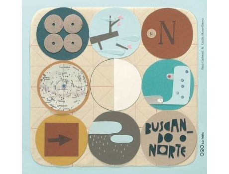 Livro Buscando O Norte de Paula Carbonell & Cecilia Afonso Esteves (Galego)