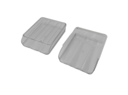 Laxiscreed Recipiente Para Ovos Com Tampa, Transparente E Empilhável, Conservando A Frescura Na Sua Geladeira