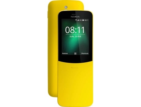 Telemóvel NOKIA 8110 (2.4'' - 3G - Amarelo)