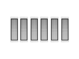 Kit com 6 Filtros de Reposição para Aspirador Robô Xiaomi, Peças Sobressalentes para Filtros e Aspiradores de Pó BRILVIBERA