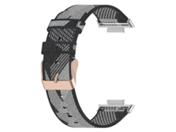 Pulseira de nylon para relógio inteligente Huawei Watch Fit 2, respirável e para bicicleta elétrica.