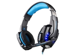 Auscultadores Gaming ZRUXE G9000 com Microfone, Luz Led e Cabo 2.2m