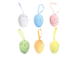 Conjunto de 12 Ovos Decorativos, 3cm LAXISCREED