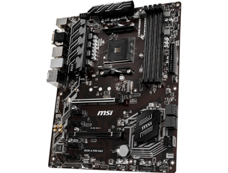 Motherboard MSI B450-A Pro Max (Socket AM4 - AMD B450 - ATX)