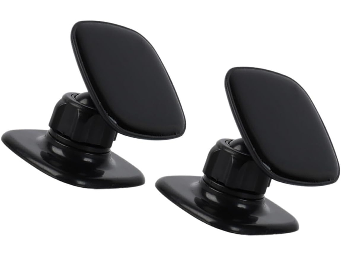 Suporte Para Celular Veicular Em Abs Preto, Ajustável E Prático.
