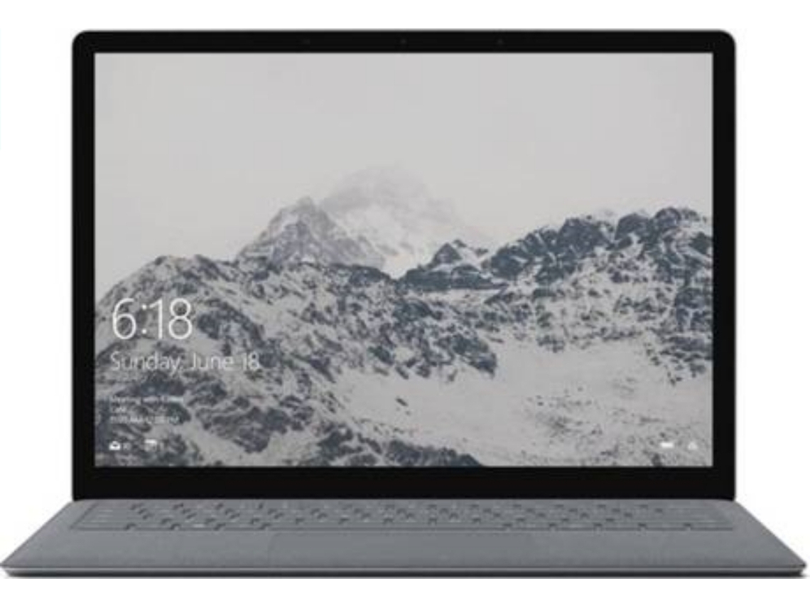 MICROSOFT Surface Laptop (13.5'' - Intel Core i7-7660U - 8 GB RAM - 256 GB SSD - Intel Iris Plus Graphics 640)