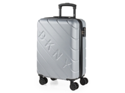 DKNY DKNY-911 Side Tracked Prata Small Abs Suitcase 36X55X22 Cm 35L