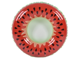 Primerox Flutuador de Piscina Inflável de Melancia PVC Ecológico Durável para Crianças e Adultos