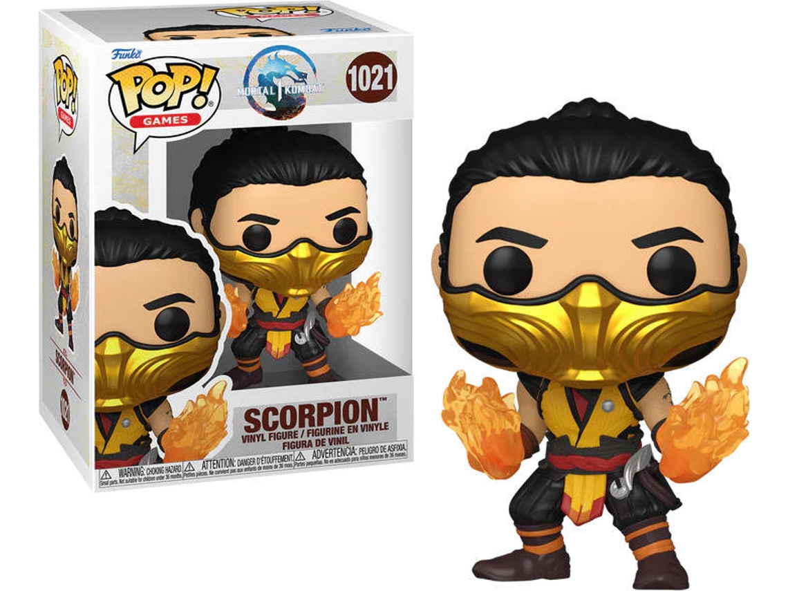 Figura FUNKO Pop! Games: Mortal Kombat 1 - Scorpion (Possível Chase)