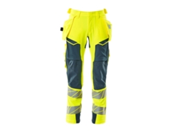 Calças Grandes Com Bolsos Pendurados Accelerate Safe 19031 Amarelo 47 / 30 MASCOT