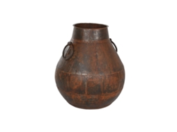 Vaso Home Esprit Catanho Escuro Ferro 55 X 55 X 64 Cm