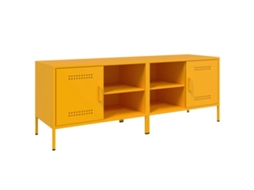 Tv Cabinet Set, Tv Cabinet Sets Vidaxl Amarelo Aço (n/a)