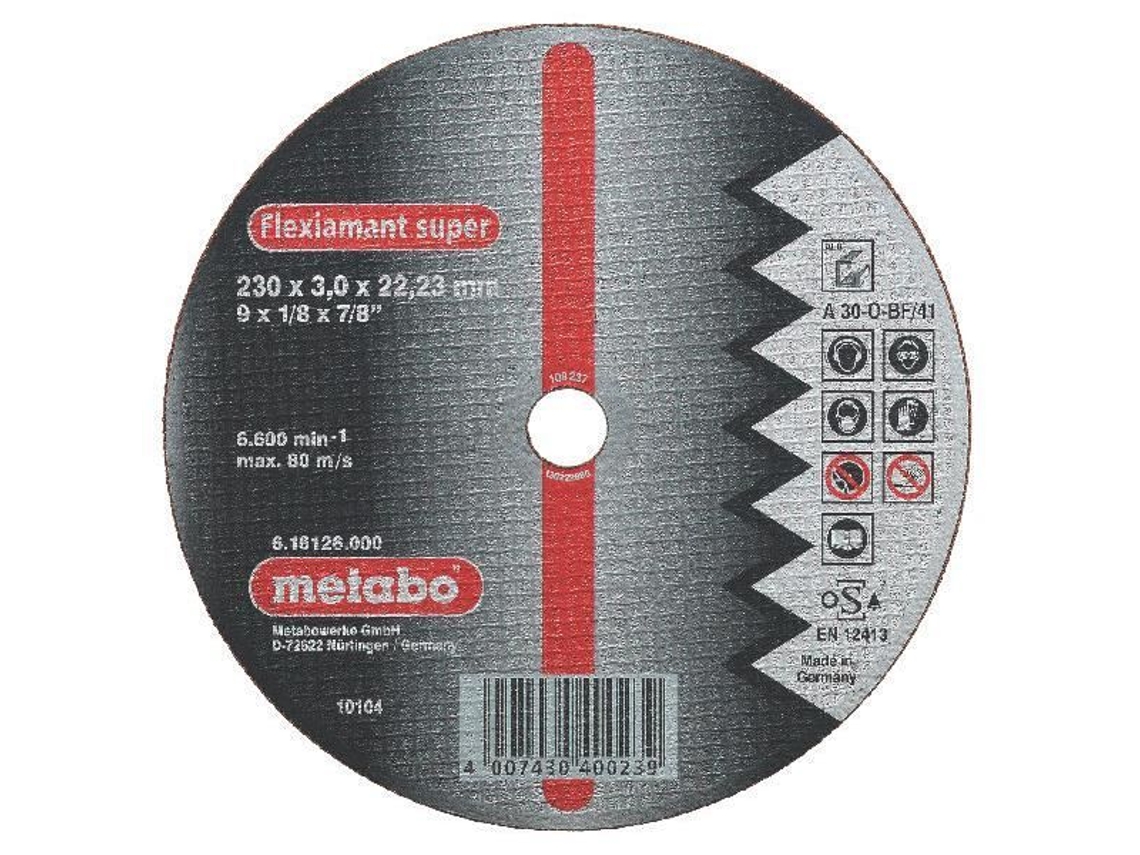 Metabo Flexiamant super 230x3,0x22,23 alumínio...