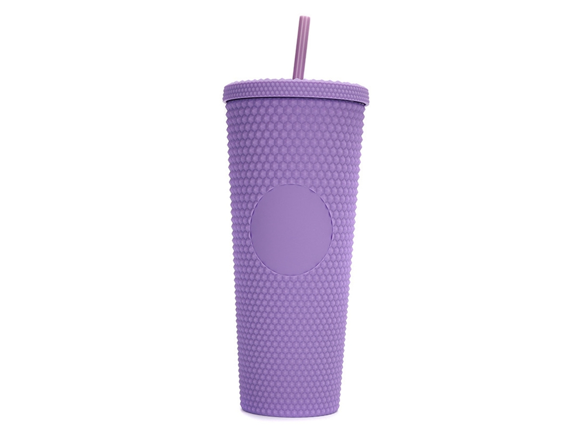 Eyf copo de Água Starbucks 710ml/24oz Tumbler com Tampa Anti vazamento e Canudo Reutilizável