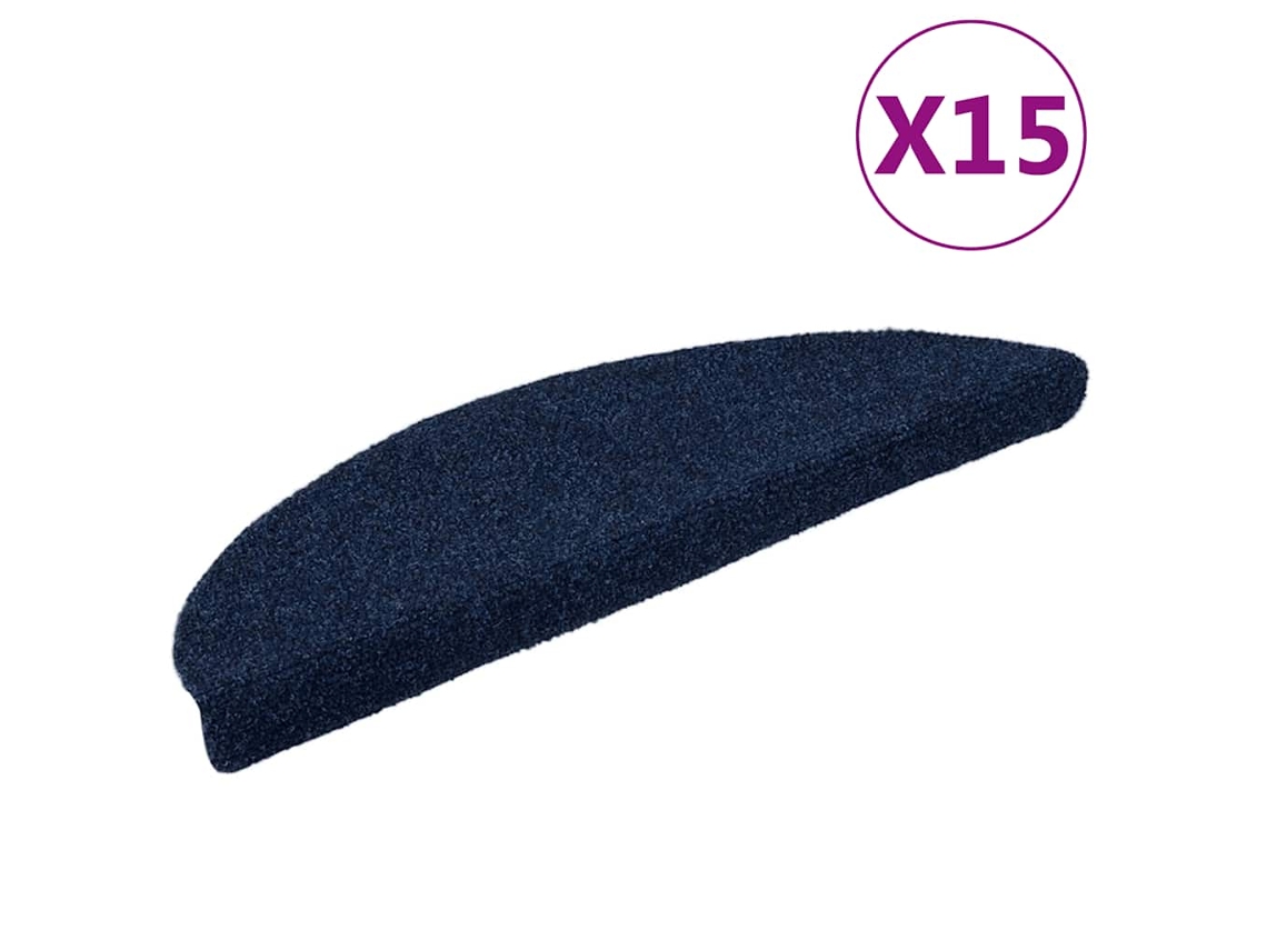 Stair Mat, Stair Mats Vidaxl Azul Polipropileno (56 X 17 X 3 Cm)