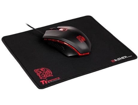 Rato + Tapete Gaming TT ESPORTS Talon (3200 dpi - Preto)