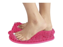 Scrubber Para Pés Para Use No Chuveiro - Limpador E Massager De Pés No Chuveiro